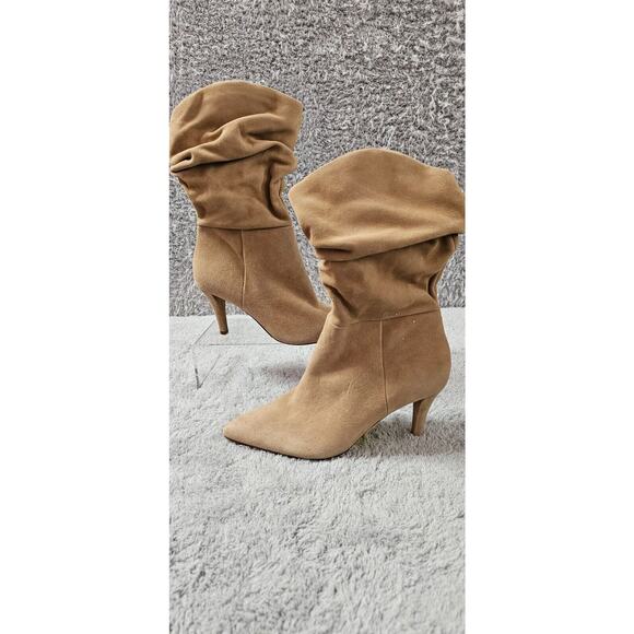 New Vince‎ Camuto VC-SONBELA Slouch Stiletto Pointed Toe Boots Sz 8.5 EU 39 - Picture 9 of 9